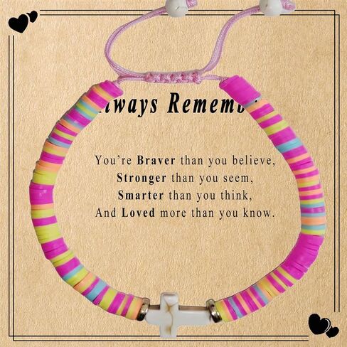 Cross Bracelet for First Communion, Baptism, Confirmation Birthday Gifts for Daughter Granddaughter Sister in Saudi Arabia