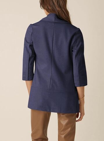 Happy Sailed Womens 3/4 Sleeve Blazers Lightweight Open Front Cardigan Jacket Office Work Suits in Saudi Arabia