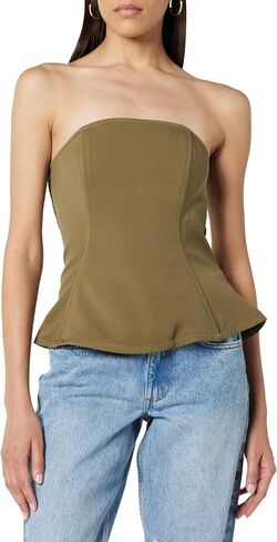 The Drop Women's Alejandra Strapless Corset Top in Saudi Arabia