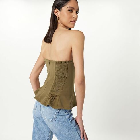 The Drop Women's Alejandra Strapless Corset Top in Saudi Arabia
