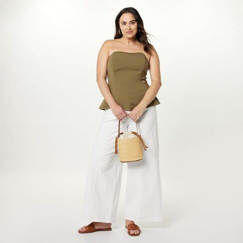 The Drop Women's Alejandra Strapless Corset Top in Saudi Arabia