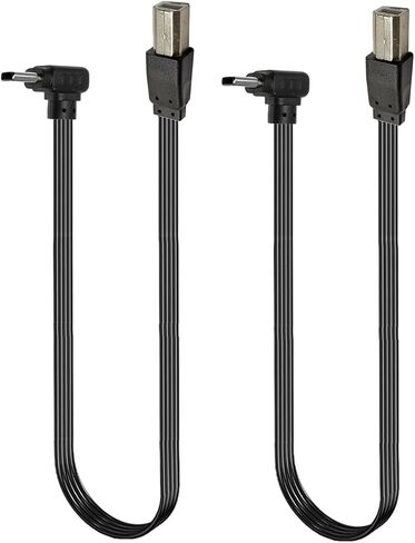 كابل طابعة USB B إلى USB C، مجدول من النايلون، كابل USB C MIDI متوافق مع MacBook Pro، HP، Epson، Canon، Brother، Lexmark، طابعات Xerox وخط الماسح الضوئي المسطح (OTGCMST-BMST، 100 سم) in Kuwait