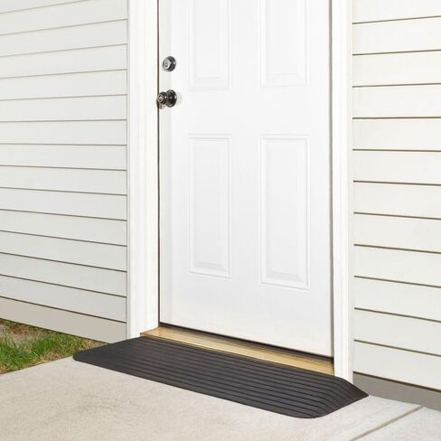 Silver Spring Solid Rubber Threshold Ramp - 1" Rise in Saudi Arabia