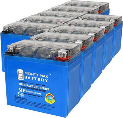 Mighty Max Battery 12V 6AH Gel Battery for Honda 50 NPS50 Ruckus 2003-2014 in Saudi Arabia