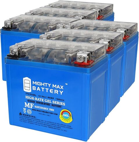 Mighty Max Battery 12V 6AH Gel Battery for Honda 50 NPS50 Ruckus 2003-2014 in Saudi Arabia