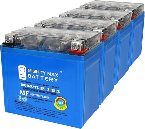 Mighty Max Battery 12V 6AH Gel Battery for Honda 50 NPS50 Ruckus 2003-2014 in Saudi Arabia