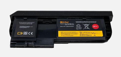 GHU New Battery 44+ 58 WHR Replacement for 0A36306 0A36307 0A36305 45N1019 45N1023 45N1025 0A36281 0A36282 0A36283 42T48 X220s 45N1019 45N1023 45N1025 0A36281 0A36282 0A36283 42T4863 42Y4864 42T4867 in Saudi Arabia