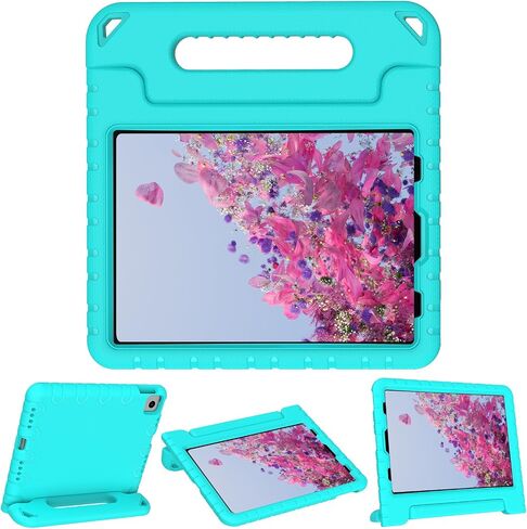 حافظة AVAWO للأطفال لجهاز iPad Air الجيل الخامس 2022/ الجيل الرابع 2020، حافظة iPad Air 10.9 - حافظة بمقبض خفيفة الوزن مقاومة للصدمات للأطفال الصغار الأولاد، أزرق in Saudi Arabia