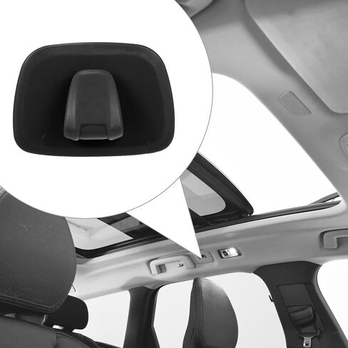 X AUTOHAUX 1 زوج البيج الداخلية سقف إدراج هوك شماعات غطاء ABS الكسوة لفولفو S90 V90 2017-2021 XC40 XC60 2018-2021 XC90 2016-2021 in Saudi Arabia