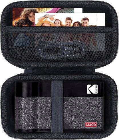 Hard Case Compatible with KODAK Mini 2 Retro P210R / Mini Shot 2 Retro C210R Instant Digital Camera Photo Printer, Black Case in Saudi Arabia