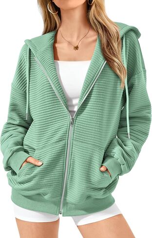 BTFBM Zip Up Hoodie Women Long Sleeve Sweatshirts Fall Outfits 2024 Oversized Hoodies Casual Fashion Jackets in Kuwait