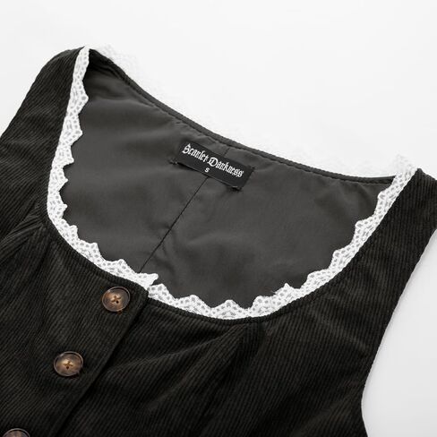 Scarlet Darkness Women Renaissance Corset Vintage Button Down Corduroy Pirate Waistcoat Vest in Saudi Arabia