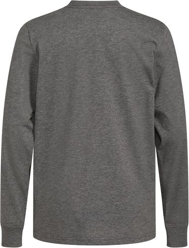 adidas Boys' Long Sleeve Cotton Small Logo T-Shirt in Saudi Arabia