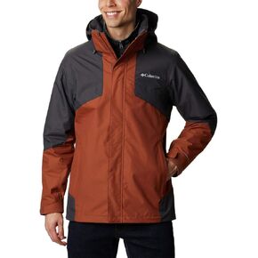 Columbia Men's Bugaboo II Fleece Interchange Jacket, Black/Red, XX-Large