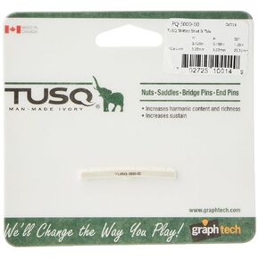 GraphTech PT500000 TUSQ XL Black Self-Lubricating Slotted Nut, Fender Style