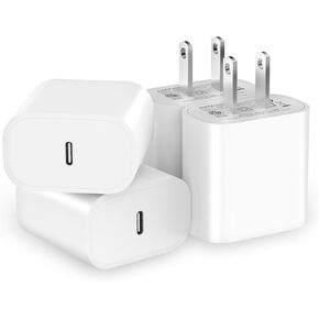for iPhone Fast Charger,20W USB C Power Delivery Wall Charger Block, Compatible for iPhone14 13 12 11 Pro Max Mini Xs Xr X 8 iPad Galaxy, Pixel 4/3 and More