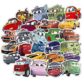 50Pcs Frozen Stickers Waterproof Vinyl Stickers for Water Bottle Luggage Bike Car Decals Anime Stickers for Kids