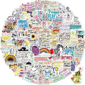 LIFEBE 300Pcs Mental Health Stickers Mental Health Awareness Stickers for Laptop, Water Bottles, Luggage, Computer, Aesthetic Decal for Teens and Adults