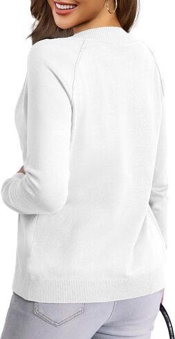 LIENRIDY Women's Long Sleeve Open Front Knit Cardigan 2024 Lightweight Sweaters, S-XL in Saudi Arabia