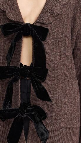 Sea Women's Mariella Knit Long Sleeve Cardigan in Saudi Arabia