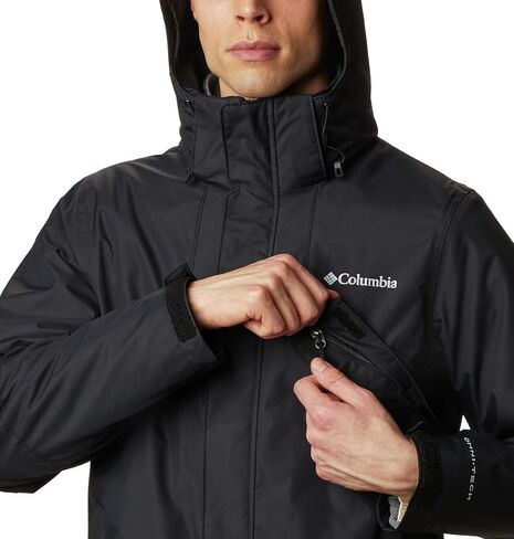 Columbia Men's Bugaboo II Fleece Interchange Jacket, Black/Red, XX-Large in Saudi Arabia