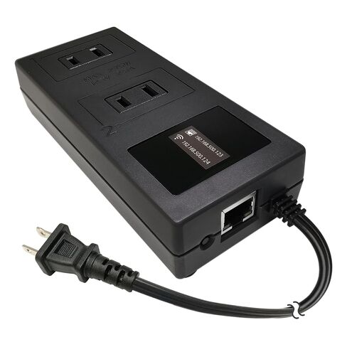 ezOutlet5 - مفتاح الطاقة عن بعد IP وWiFi مع إمكانية إعادة التشغيل (طاقة تيار متردد/منفذ فردي/iOS/Android/Cloud/Web يمكن التحكم فيه) - أحدث طراز (EZ-72b) in Kuwait