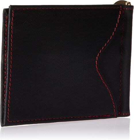 Royce Leather RFID Blocking Money Clip Credit Card Wallet in Leather, Black, One Size in Saudi Arabia