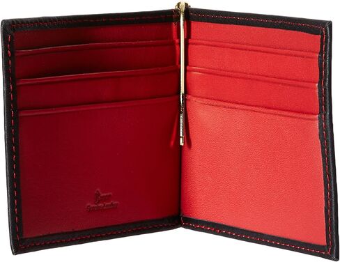 Royce Leather RFID Blocking Money Clip Credit Card Wallet in Leather, Black, One Size in Saudi Arabia