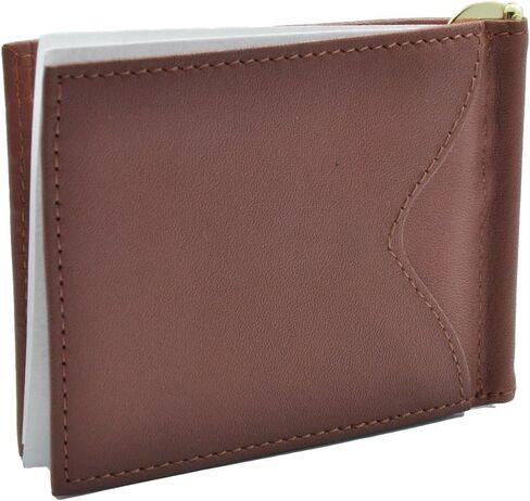 Royce Leather RFID Blocking Money Clip Credit Card Wallet in Leather, Black, One Size in Saudi Arabia