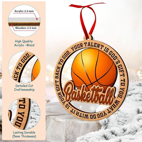 زخارف الكمان GOSBLUE لشجرة عيد الميلاد، زخرفة الكمان 2 طبقة ديكور من الخشب والأكريليك، ديكور الكمان 2023، هدايا لمحبي الكمان، عازف الكمان، عشاق الموسيقى، مدرس الكمان. in Kuwait