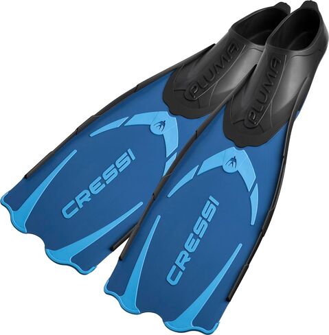 Cressi Adult Snorkeling Full Foot Pocket Fins Made with Advanced Technology - Pluma: Made in Italy in Kuwait