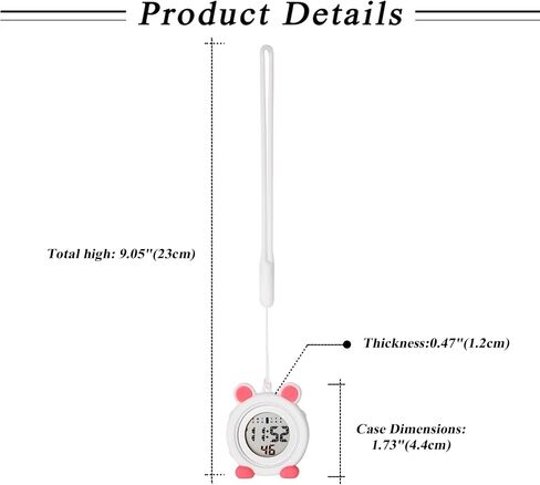 Avaner Silicone Digital Nurse Watches: Women's Hanging Fob Digital Watches for Nurses Doctors in Saudi Arabia