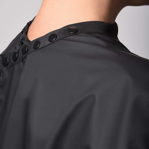 FRAMAR Barber Cape - Hair Cutting Cape with Snap Closure and Rubberized Collar, Haircut Cape in Saudi Arabia