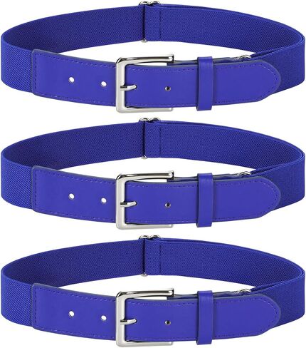 WERFORU 3 حزمه حزام مرن للكرة اللينة للشباب الكبار قابل للتعديل حزام البيسبول للرجال الفتيان والفتيات حزام كرة القدم in Kuwait