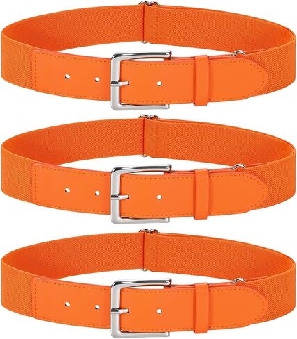 WERFORU 3 Pack Softball Elastic Belt for Youth Adult Adjustable Baseball Belt for Men Boys and Girls Football Belt in Saudi Arabia