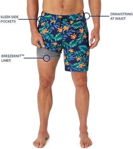 Fair Harbor The Ozone –– Men’s Swimsuits with BreezeKnit Liner, 10-inch Inseam –– Quick Dry, Performance Swim Trunks in Saudi Arabia