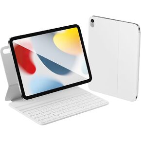 HOU ipad 10th Generation Case with Keyboard,Smart Keyboard Folio,ipad Keyboard 10th Generation,Ultra Slim Keyboard Case for ipad 10th Gen 10.9“2022,Magnetic Charging,Bluetooth in Kuwait