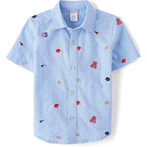 Gymboree Boys' and Toddler Short Sleeve Button Up Shirts