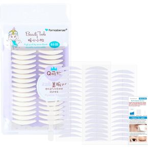 120 Pairs Natural Invisible Eyelid Tape, Two-sided Sticky Eyelid Sticker, Self-adhesive Eyelid Lift Strip, Instantly Eyelid Lift Without Surgery Perfect for Hooded Droopy Eyelid