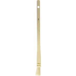 da Vinci Varnish & Priming Series 11245 Professional Hake Brush, White Goat Hair with Plainwood Handle, Size 3 (11245-3)