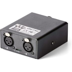DMXking EDMX 2 MAX – Ethernet DMX Adapter 2 Universe PoE/USB (5-Pin)