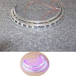 أغطية دوار الفرامل الجديدة للدراجة النارية، حلقة إضاءة LED من النار لهوندا Goldwing GL1800 2001-2014 (أحمر) in Kuwait