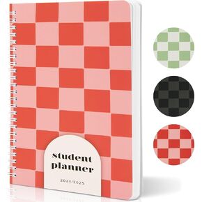 Simplified 2024-2025 Student Planner To Stay Organized - A Beautiful 8.5" x 5.5" Planner for Middle and High School Students with Weekly & Monthly Spreads For The 24-25 Academic Year