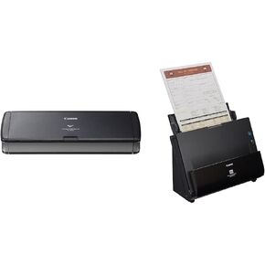 Canon imageFORMULA P-215II Mobile Document Scanner, Black, 1.6" x 11" x 3.7"