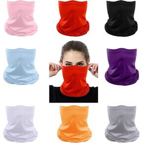 Ourdoor Face Mask Cooling Neck Gaiter Buffs Tube Bandanas Elastic Gator Masks Multi Headwear Balaclava