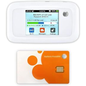 حزمة EVDO-LINK لجهاز التوجيه ZTE Velocity Mobile Hotspot 4G LTE MF923 | سرعة تنزيل تصل إلى 150 ميجابت في الثانية | اتصال واي فاي يصل إلى 10 أجهزة | إنشاء شبكة WLAN في أي مكان | GSM مفتوح مع علبة وبطارية إضافية