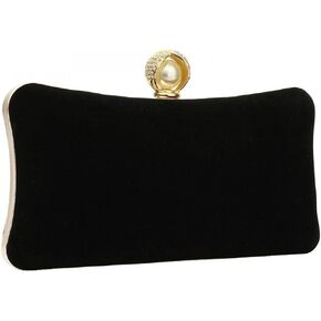 Women Sequin Evening Clutch Purses Pearls Clutch Bag Wedding Bridal Prom Purse Shoulder Handbag for Ladies