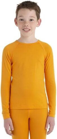 Icebreaker Boys' 200 Oasis Merino Wool Base Layer Long Sleeve Shirt in Saudi Arabia