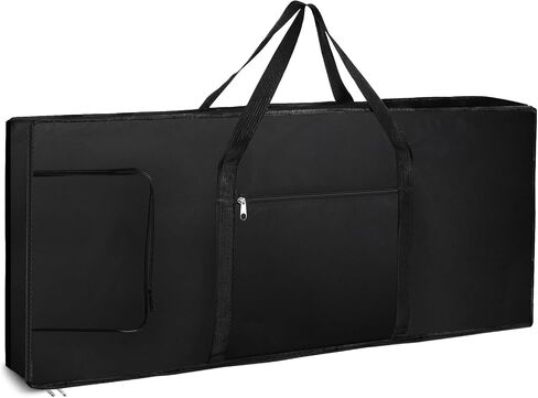 Tosnail 61-Note Keyboard Gig Bag, Soft Piano Case Padded with 6mm Cotton Piano Case with Handles - 39'' x 16" x 6'' in Saudi Arabia