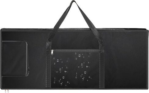 Tosnail 61-Note Keyboard Gig Bag, Soft Piano Case Padded with 6mm Cotton Piano Case with Handles - 39'' x 16" x 6'' in Saudi Arabia